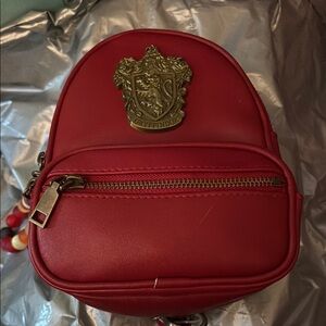 Gryffindor Mini Red Backpack with Crest